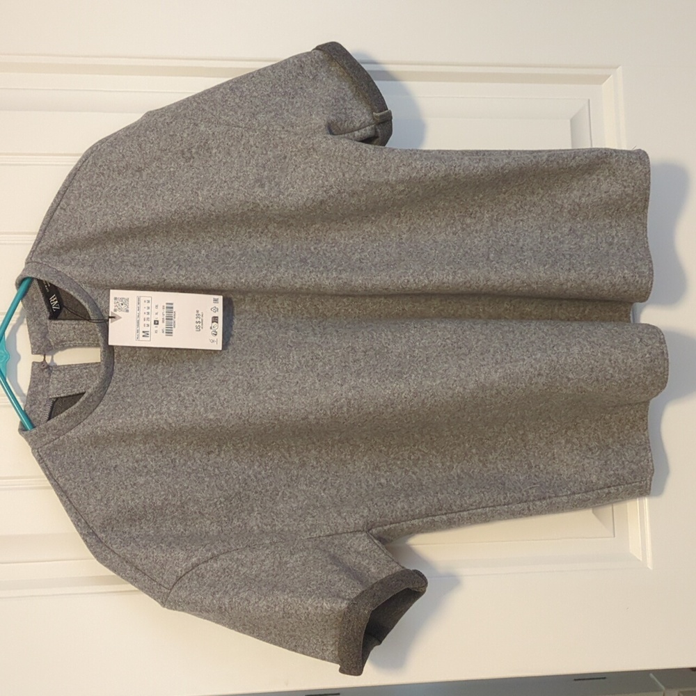 Zara thick flannel top